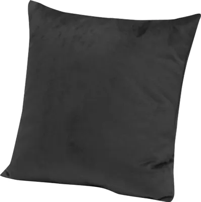 Produktbild von Kissenhülle - Anthrazit - 40 x 40 cm - Samt-Optik - mit Reißverschluss