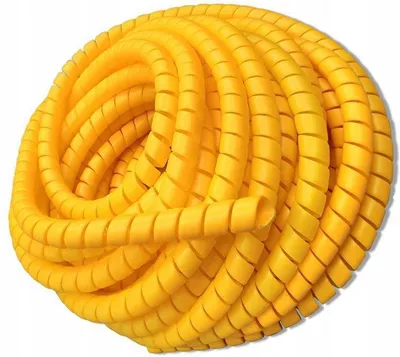 Produktbild von 10 m Kabelabdeckung - Feder, Spiralabdeckung: Bereich 12-22 mm PVC