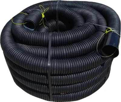 Produktbild von 75mm 25m Wellrohr zweischichtiges UV-beständig Leerrohr Elektrorohr Erde