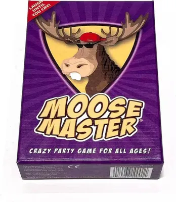 Produktbild von Moose Master Party-Kartenspiel, neu und versiegelt, Familienparty, lustige Kartenspiele für alle