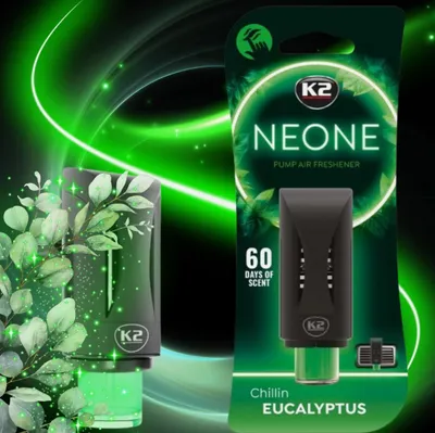 Image de Parfum d'intérieur K2 Chillin EUCALYPTUS 6ml Diffuseur Fresh Clips Grille d'aération