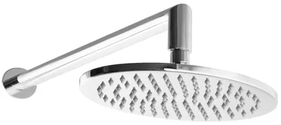 Produktbild von PaulGurkes Regenbrause mit Wandarm Oval Messing