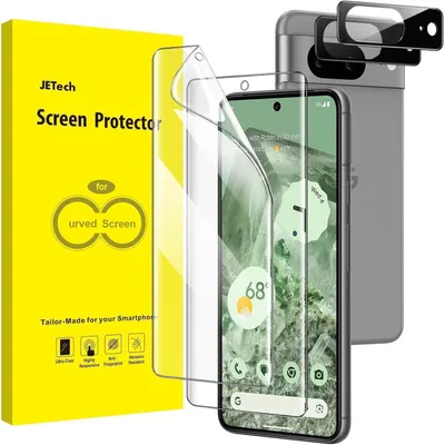 Obrázok produktu pre Ochranná fólia pre Google Pixel 8 s ochranou objektívov fotoaparátu, 2 kusy