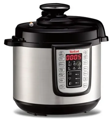 Zdjęcie produktu dla Tefal CY505EE0, 3,8 l, Czarny, Srebrny, 24 h, Przyciski, 60 kPa, Czarny, Srebrny