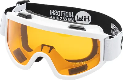 Produktbild von HIDETOSHI WAKASHIMA "Higashi" Unisex Skibrille Snowboardbrille weiß | HW-33