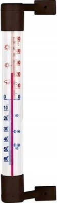Produktbild von Bioterm Außenthermometer Selbstklebend Braun 18,1 cm