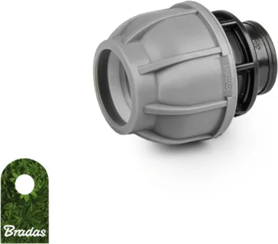 Zdjęcie produktu dla Bradas DSRA10L32F34, Łącznik rurowy, System nawadniania kropelkowego, 32 mm, Polska, 1 szt.