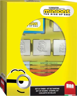 Zdjęcie produktu dla Multiprint Minions, Zestaw stempli dla dzieci, 3 lat(a), Nietoksyczne, Wielobarwny