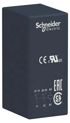 Image de Schneider Electric Zelio Relay Relais d'interface 2C/O 8A, 230V AC, RSB2A080P7