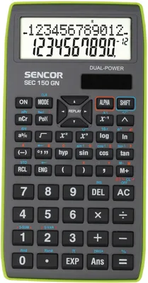 Obrázek produktu pro SENCOR SEC 150 GN Školní kalkulačka