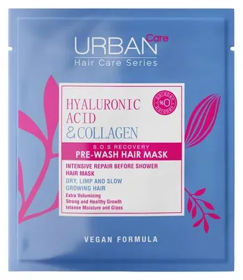 Produktbild von Urban Care Haarkur mit Hyaluronsäure und Kollagen, Vorbehandlung (230 ml)