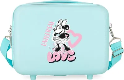 Produktbild von Disney Minnie Heart Kulturbeutel Blau  Blau One Size