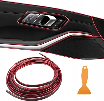 Produktbild von Roter Streifen 5M Dekoratives Band Für Dekoration Dekorative Für Autos