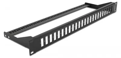 Produktbild von Delock 19 Zoll LWL Panel für 24 x SC Duplex / LC Quad
