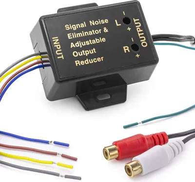 Produktbild von Low Level Konverter Adapter Car Audio Cinch Wandler converter Auto Radio Kabel