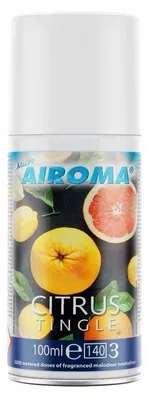 Produktbild von Aerosol Spraydose Airoma Micro Duft 100ml Lufterfrischer, Düfte:Citrus