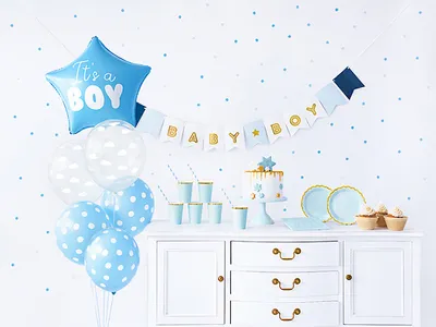 Produktbild von Balony + Zestaw dekoracji party - Jednorożec