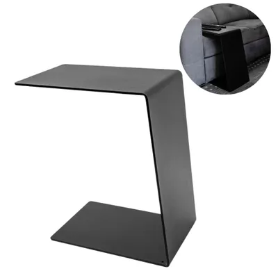 Produktbild von Beistelltisch metall | Beistelltisch | Kleiner tisch | Coffee table | Couchbar | Sofatisch | Couchtisch klein | Beistelltisch c form | EU