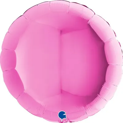 Produktbild von Aufblasbarer Rundballon 91cm rosa