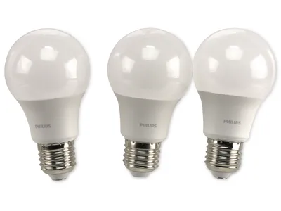 Immagine prodotto di Set di 3 lampadine LED 4,9W A60 E27 WW FR ND 3PF/6 DISC