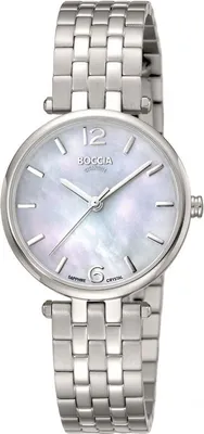 Produktbild von Boccia Damenuhr Titan 3339-01 mit Saphirglas