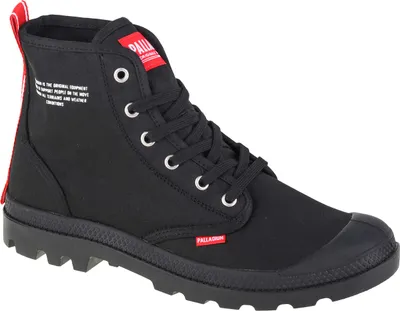 Image de Palladium Pampa Hi Dare 76258-008-M, baskets, unie, noir, taille : 36