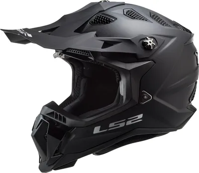 Produktbild von LS2 MX700 Subverter Evo II Solid Motocross Helm, schwarz matt, 3XL (65/66)