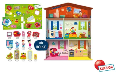Produktbild von Montessori-Spiel „Mein Zuhause“