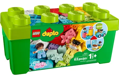 Produktbild von LEGO® DUPLO® Steine in grüner Box | enthält 2 Minifiguren - 10913 NEU! Teile 65x
