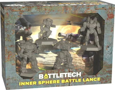 Image de BattleTech Inner Sphere Battle Lance- Jeu de miniatures - Accessoires - ENG Edition
