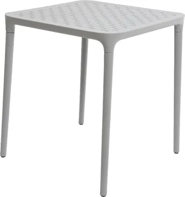 Produktbild von Tischposter aus Kunststoff 65x65cm grau