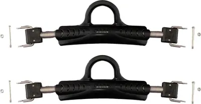 Produktbild von Oms Spring Heels With Hook Bungee Straps Für Flossen Weiß,Schwarz S Weiß,Schwarz S