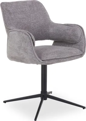 Produktbild von Armlehnstuhl HARPER HALKRIK BHT 62x91x61 cm grau