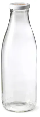 Glas-Vorratsflasche 1 L luftdicht mit Schraubdeckel