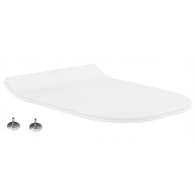 Obrázok produktu pre Mexen pomaly klesajúca doska slim, duroplast, biela - 39080100