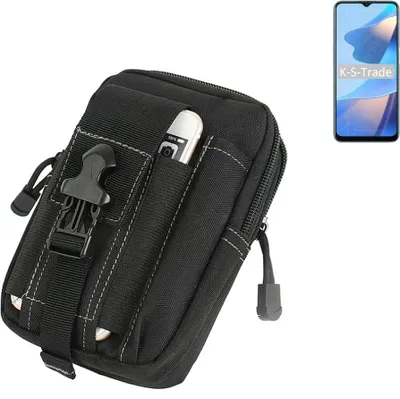 Produktbild von K-S-Trade Gürtel Tasche kompatibel mit Oppo A16s Gürteltasche Holster Schutz Hülle Handy Hülle Smartphone outdoor Handy-Hülle schwarz