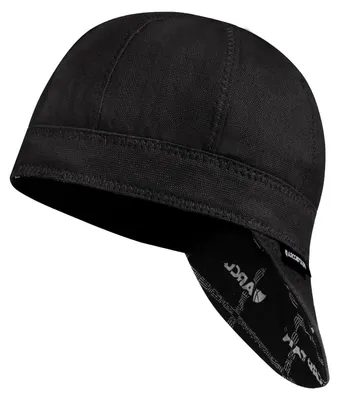 Produktbild von Schweisserkappe - 8-Panel Schweißermütze - Flammhemmende 283 g Baumwolle - Wendbare Schutzkappe - Unisex Größe 7 - Schwarz