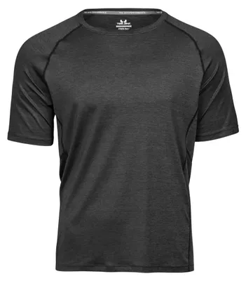 Obrázok produktu pre Pánske tričko Tee Jays Cool Dry s krátkym rukávom FK916 (S) (čierne melírované)
