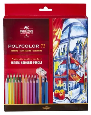 Immagine prodotto di Matite policrome 72 colori Koh-i-noor