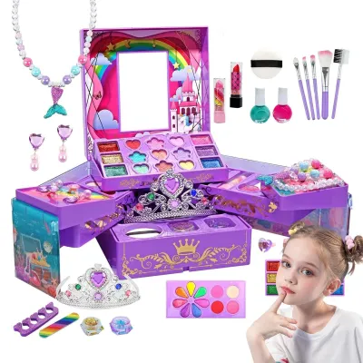 Image de Kit de maquillage pour enfants avec accessoires pour les ongles