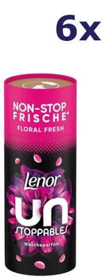 Produktbild von 6 x Lenor Unstoppables 155g, Duftperlen, Frische Sensation