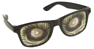 Immagine prodotto di Occhiali da zombie per bambini Golden  Golden Taglia unica
