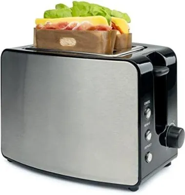 Produktbild von Toaster mit Toastklemmen - Toaster Toastgerät - Toaster mit Toastzange - Toaster Toastklemmgerät
