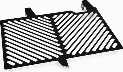 Produktbild von ZIEGER Kühlerabdeckung kompatibel mit Yamaha MT-09 Clean schwarz