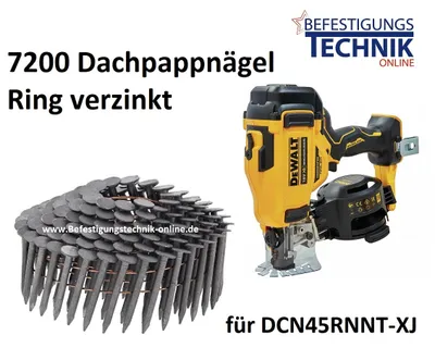 Zdjęcie produktu dla Gwoździe papowe 3.1x38mm pierścieniowe ocynkowane do gwoździarki papowej DeWalt DCN45RNNT-XJ
