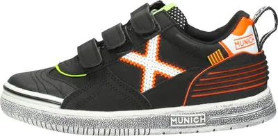 Image de Munich G3 Low  Klittenband Laag - Zwart - Maat 26