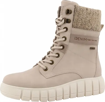 Produktbild von Tom Tailor Schnürstiefel Beige