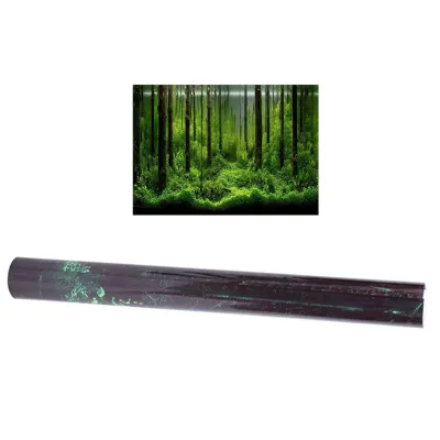 Obrázok produktu pre PVC Haftfolien Hintergrundmotiv Unterwasserwald Akvárium dekorácie (61*30cm)