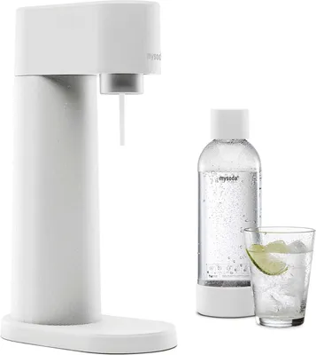 Produktbild von Mysoda Woody, Komposite, Edelstahl, Weiß, 245 mm, 130 mm, 408 mm, 1 l