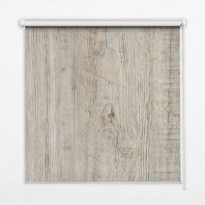 Produktbild von Innenrollo - Fensterrollo - Rollo - 70x140 cm - Rollo ohne Bohren - Sichtschutzrollo - Verdunkelungsrollo - Thermorollo - Seitenzugrollo - Wohnraumrollo - Helles Holz